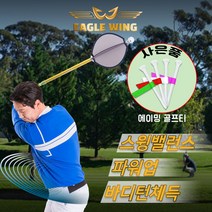 이글윙(EAGLE WING) 골프 스윙연습기 / 에이밍티 드려요