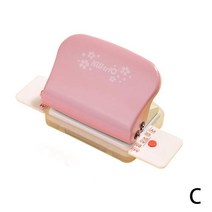 6홀 펀치 노트북 원형 구멍 표준 기계 4 5 스크랩 예약 바인딩 링용 플래너 종이 펀처, 03 C