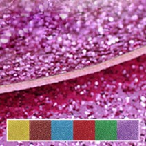 235x315mm 접착반짝이종이 펠트지 스티커 비접착 글리터펠트지 글리터지, 비접착 반짝이펠트지-검정