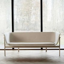 디자이너소파 거실 다이닝 체어 의류매장 소파 더블, 더블 벨기에 면 및 린넨 컬러선택