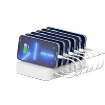 Soopii LED 6포트 PD PPS 고속 멀티충전기 CS60PDS 업소용, 상세페이지 참조, 1개