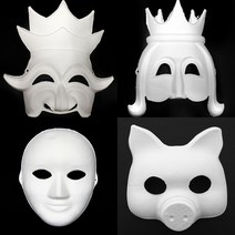 [부엉이상점]8000 종이탈 16종, 09 돼지탈