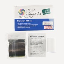 YMCKT 리본 500 프린트 롤 데이터 카드 프린터 청소 및 롤러 포함 CD800 SD260 SD360 에 맞지 않음 534000-003
