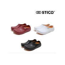 스티코 간편화/실내화 NEC-03_블랙 (270mm 논슬립/주방화/조리화)