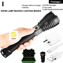 별지시기 샤오미랜턴 고휘도손전등 대포 샤오미손전등 해루질렌턴EZK20 Dropshipping XHP90 LED 손전등 줌 USB 충전식 전원 디스플레이 강력한 토치 핸드 78, 패키지 I-XHP90, 협력사, 배터리 없음