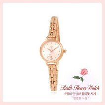 OST(쥬얼리) [OST][주문제작] [6월탄생화]장미꽃시계(OTW120605T)