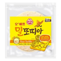 오뚜기 오쉐프 또띠아 25cm 12장, 1팩, 780g