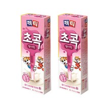 제티 초콕 딸기맛 스트로 20T(10TX2개)