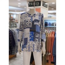 프렐린 세이브존02 레이온 패턴 블라우스 RBB203SE0