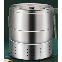 훈연기 항아리바베큐 삼겹살 통구이 원통화로 훈제기, D