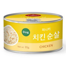 피니키 강아지 치킨 순살캔 95g, 24캔, 치킨맛