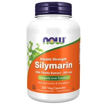 NOW 나우 밀크시슬 실리마린 아티초크 간 영양제 300mg 200정, FREE, 식물성 캡슐 200정