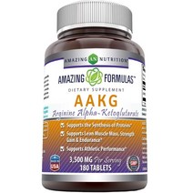 AAKG 아르기닌 알파-케토글루타레이트 3500Mg 1회 제공량 180정(비GMO)
