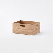한샘 내추럴 우드 바스켓 라이트브라운 중, 단일/상품