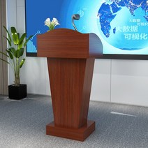 강연대 사회자 연설데스크 교수님 강의대 연설대 원목, E모델 60x40x110