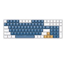 커스텀 맞춤 키보드 키캡RK Royal Kludge RK100 96% 레이아웃 키 무선 블루투스 5.1/유선 USB 기계식키보, 한개옵션2, 03 White RK1105, 02 RK Brown Switch