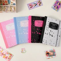콜북 포카대지 셀프포토북 엽서바인더 포카 포토앨범 세븐틴 포토카드 2단 콜렉트북 6공 바인더 폴라로이드 앨범 티켓북, 40개, 핑크