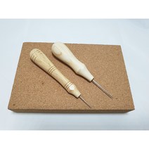 가는 원형송곳 (가죽공예송곳), 小