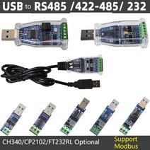 CH340 CP2102 FTDI USB RS485 절연 직렬 어댑터 모듈 변환기 Modbus 통신 케이블, [01] 3