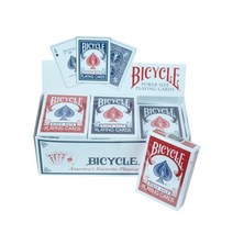 바이시클카드 브릭(12개)빨강6개+파랑6개(Bicycle Cards)