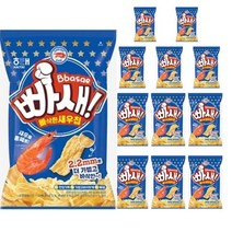 해태제과 빠새 과자 간식 60g, 12개