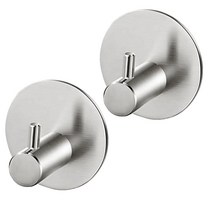 일상도구 초강력 접착식 붙이는 자국안남는 3m 벽고리, 2개