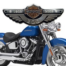 LIGHT 바이크 양면테이프 엠블럼 할리데이비슨 부착식 스티커 엠블럼