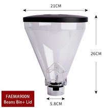커피콩 그라인더 빈 호퍼 FEAMA Mazzer 900N/HC600/600AE/RF64 가정용 액세서리 도구, 05 Set Of Beans Bin, 한개옵션1