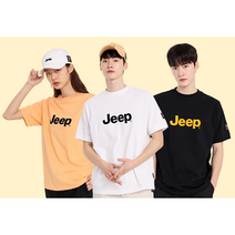 Jeep[지프] JM3TSU181 (공용) 2021 빅로고 기본 반팔티셔츠 PA