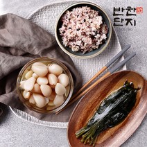 반찬단지 명이나물1kg+알마늘1kg, 없음