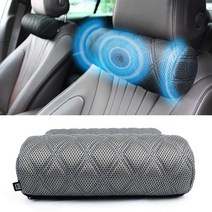 올란도목쿠션 모음, 04. 아이스매쉬메모리폼목쿠션-블랙 낱개