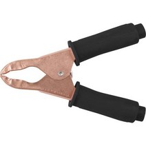 CRETOS 어스클램프 어스클램프 100A흑색 10EA, 10개