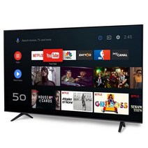 익스코리아 4K UHD LED 구글 안드로이드9 TV, 127cm, 스탠드형, SGA50UEX1, 자가설치