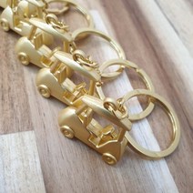 골드 골프카트 키링 골프카 열쇠고리, 단품, 단품