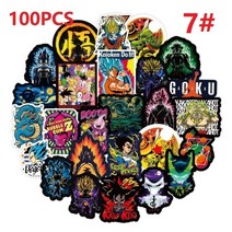 스노우보드스티커 캐리어 헬멧 방수 스티커 10/50/100 Pcs 드래곤 볼 스티커 스케이트 보드 기타 가방 오토, 11 100pcs
