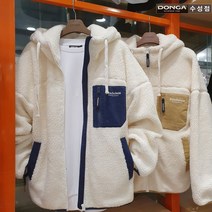 [리트머스] FW신상공용@유행예감@덤블보아 양털 뽀글이 후리스 후드 세미 오버핏 집업 점퍼 835*