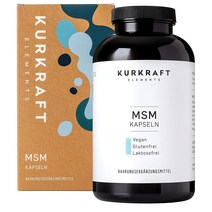 Kurkraft 쿠르크래프트 MSM 1600mg methylsulfonylmethane high dose 365베지캡슐, 1세트