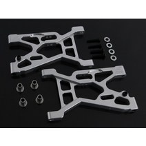 GTBracing CNC 알루미늄 전면 후면 서스펜션 암 세트 RC 자동차 1/5 업그레이드 부품 Losi 5ive t / 5T 2, 01 Front