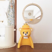 TIGER 곰돌이 빙수기 눈꽃 팥 빙수 얼음가는 우유 빙수 기계 빙삭기, 스무디컵, 핑크