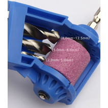 드릴날 갈아서 사용 보수 숯돌연마기