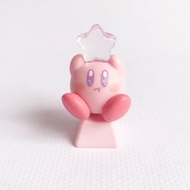 포인트 키캡 별의 커비 스타 핑크 게임 기계식 키보드 벚꽃 복고풍 커스텀, 기본, 기본, J