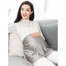 임산부 전자파 방지 앞치마 방호복 전자파 차단, 실크 핑크 라지