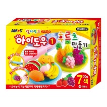 아모스 컬러점토 아이도우 후르츠 미니케이크 베이커리만들기