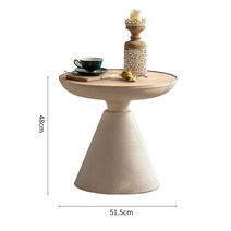 야외 정원 접이식 편의점 커피 테이블 간단하고 현대적인 실용적인 내구성 작은 발자국 꾸준한 가정용 원형, 02 white