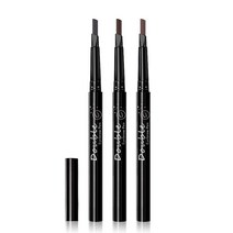 Dedila 1 PC 방수 아이브로우 펜슬 인핸서 브러시 오토 롱 래스팅 아이 브로우 펜 메이크업 도구 영구 눈썹 펜슬 페인트 화장품 (다크 브라운) 239169, Dark Gray
