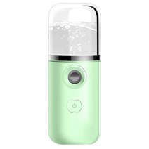 가습기 휴대용 얼굴 스팀 분무기 미용 기기 나노 미스트 USB 개인 관리 보호 40ml, [02] 150mA, [02] green