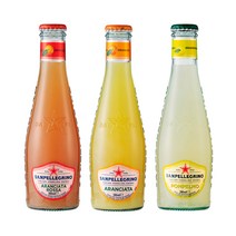 산펠레그리노 3종 혼합(로싸 아란시아타 폼펠모) 200mlx12병, 상세페이지 참조, 200ml
