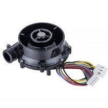 차량용 공기청정기 자동차 소형 고압 DC 브러시리스 원심 송풍기 WS7040DC 12V 24V자동차 공기 청정기 팬음압 흡입 팬 568cEA9b7, 24V Blower and drive