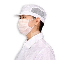 케이엠 방진 모자 제전모 무진모 크린룸 후드 C1, 옐로우XL