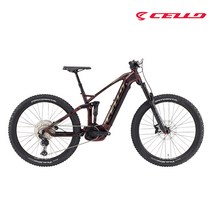 GIFT 2023년 첼로 불렛 FX90 XT 12단 전기 MTB 자전거, 레드펄블랙